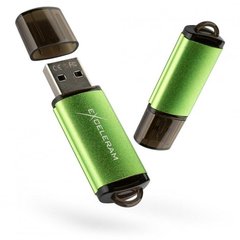 Flash память Exceleram 64 GB A3 Series Green USB 2.0 (EXA3U2GR64) фото
