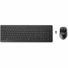 Комплект (клавіатура+миша) HP 960MK WL Black (3M165AA) фото