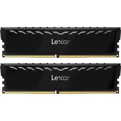 Оперативная память Lexar 16 GB (2x8GB) DDR4 3600 MHz Thor Black (LD4U08G36C18LG-RGD) фото