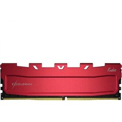 Оперативна пам'ять Exceleram 16 GB DDR4 2400 MHz Red Kudos (EKRED4162415C) фото