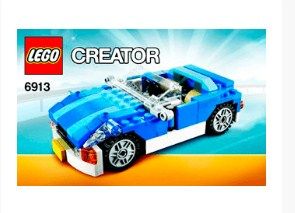 Конструктор LEGO LEGO Creator Синий кабриолет Creator (6913) фото