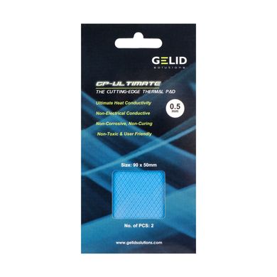 Термопрокладка GELID Solutions GP-Ultimate Thermal Pad 90x50x0.5mm (TP-VP04-A) фото