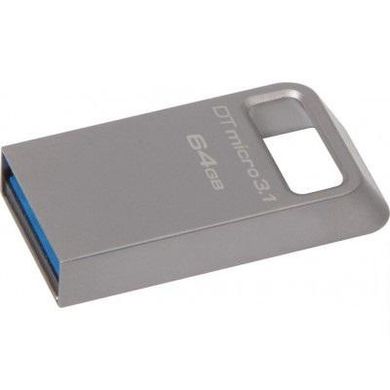 Flash пам'ять Kingston 64 GB DataTraveler Micro 3.1 DTMC3/64GB фото