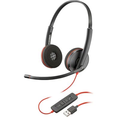 Навушники POLY BlackWire C3220 USB-A Black (77R32A6) фото