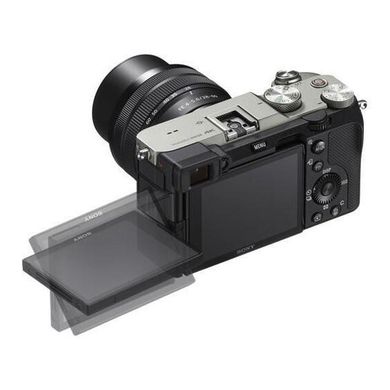 Фотоапарат Sony Alpha a7C kit (28-60mm) Silver (ILCE7CLS.CEC) фото