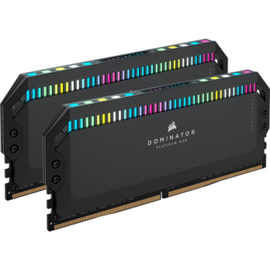 Оперативна пам'ять Corsair 32GB (2x16GB) DDR5 5200MHz CL40 Dominator Platinum RGB (CMT32GX5M2B5200C40) фото