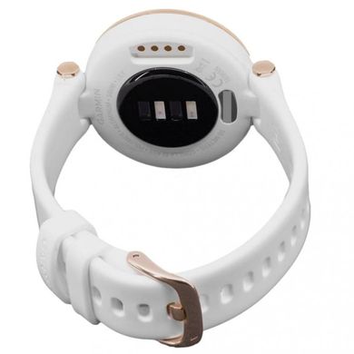 Смарт-годинник Garmin Lily Cream Gold Bezel with White Case and Silicone Band (010-02384-10) фото