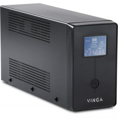 ИБП Vinga LCD 1500VA metal case (VPC-1500PRM3) фото