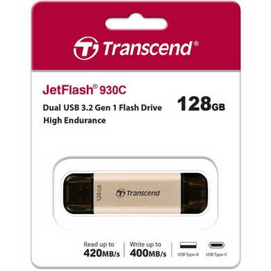 Flash пам'ять Transcend 128 GB JetFlash 930C (TS128GJF930C) фото