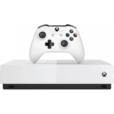Игровая приставка Microsoft Xbox One S 1TB All-Digital Edition Console White (NJP-00024) фото