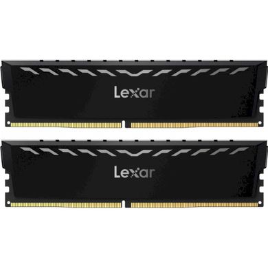 Оперативная память Lexar 16 GB (2x8GB) DDR4 3600 MHz Thor Black (LD4U08G36C18LG-RGD) фото