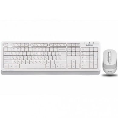 Комплект (клавіатура+миша) A4Tech Fstyler FG1010 White фото