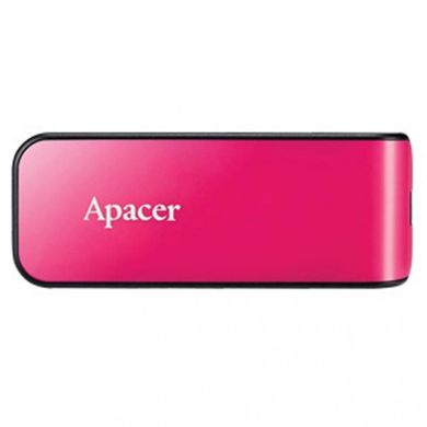 Flash пам'ять Apacer 16 GB AH334 Pink USB 2.0 (AP16GAH334P-1) фото