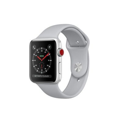 Смарт-годинник Apple Watch Series 3 GPS + Cellular 42mm Silver Aluminum w. Fog Sport B. (MQK12) фото