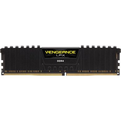 Оперативная память Corsair 16 GB DDR4 3000 MHz Vengeance LPX Black (CMK16GX4M1D3000C16) фото