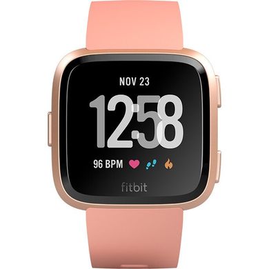 Смарт-часы Fitbit Versa, Peach/Rose Gold Aluminum (FB505RGPK) фото