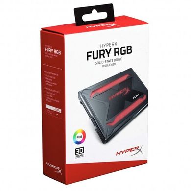 SSD накопичувач Kingston HyperX Fury RGB SSD 240 GB (SHFR200/240G) фото