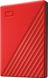 Накопитель внешний HDD 2.5" USB 2.0TB WD My Passport Red (WDBYFT0020BRD-WESN) детальні фото товару