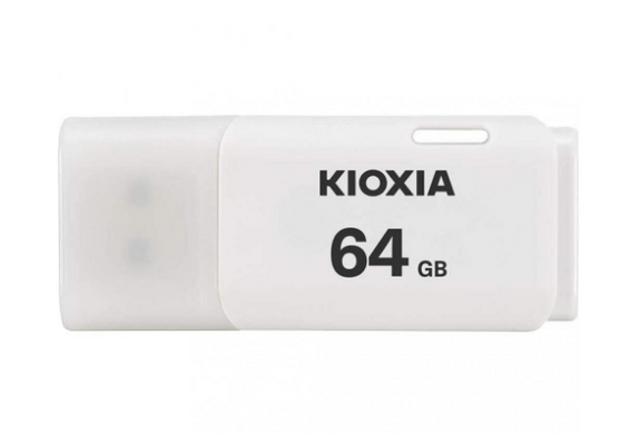 Flash память Kioxia 64 GB TransMemory U202 White (LU202W064GG4) фото