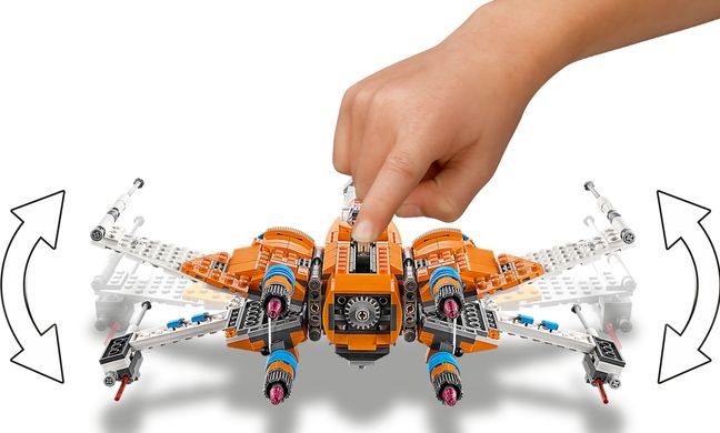 Конструктор LEGO LEGO Star Wars Истребитель типа Х По Дамерона (75273) фото