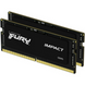 Kingston Fury SODIMM DDR5-5600 32768MB PC5-44800 (Kit of 2x16384) Impact 1Rx8 Black (KF556S40IBK2-32) детальні фото товару