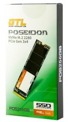 SSD накопичувач GTL Poseidon 256 GB (GTLPOS256GBNV) фото