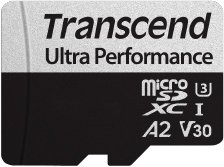 Карта памяти Transcend 64 GB microSDXC UHS-I U3 V30 A2 340S TS64GUSD340S фото