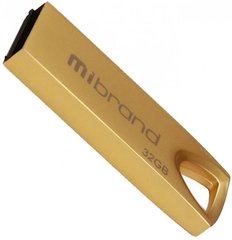 Flash пам'ять Mibrand 32GB USB 2.0 Gold (MI2.0/TA32U2G) фото