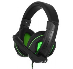Навушники Gemix N2 LED Black-Green Gaming фото
