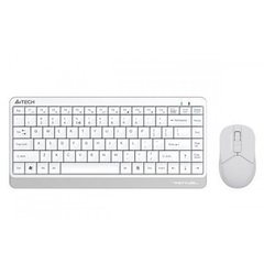 Комплект (клавіатура+миша) A4Tech Fstyler FG1112 White фото