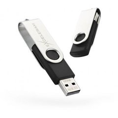 Flash память Exceleram 16 GB P1 Series Silver/Black USB 2.0 (EXP1U2SIB16) фото