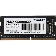 Оперативна пам'ять Patriot DDR4 3200 16GB SO-DIMM (PSD416G320081S) фото