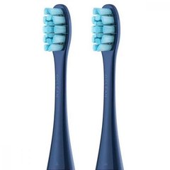 Электрические зубные щетки Oclean Toothbrush Head for One/SE/Air/X/F1 Navy Blue 2pcs PW05 фото