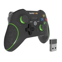 Игровой манипулятор GamePro MG650B PS3/Android Wireless Black/Green (MG650B) фото