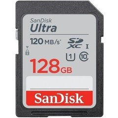 Карта памяти SanDisk 128GB Ultra SDXC UHS-I Memory Card (SDSDUNB-128G-GN6IN) фото