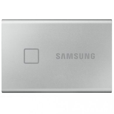 SSD накопичувач Samsung T7 Touch 500 GB Silver (MU-PC500S/WW) фото
