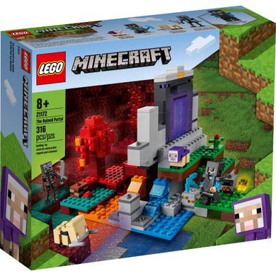 Конструктор LEGO LEGO Minecraft Разрушенный портал (21172) фото