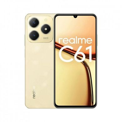 Смартфон realme C61 6/128GB Sparkle Gold фото