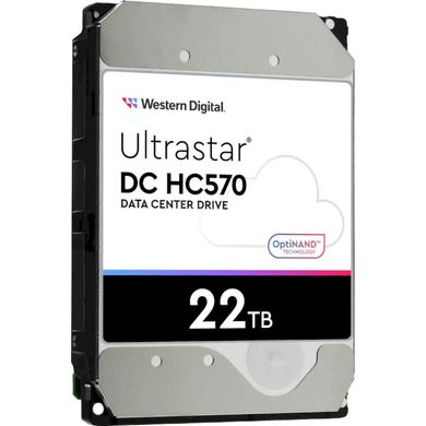 Жорсткий диск WD Ultrastar DC HC570 22 TB (WUH722222ALE6L4/0F48155) фото