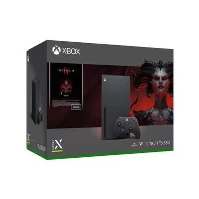 Игровая приставка Microsoft Xbox Series X 1 TB Diablo IV Bundle (RRT-00035) фото