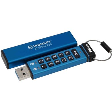 Flash пам'ять Kingston 16 GB IronKey Keypad 200 (IKKP200/16GB) фото