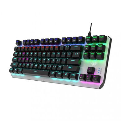 Клавіатура AULA Aegis Mechanical Keyboard EN/RU Blue switch (6948391240282) фото