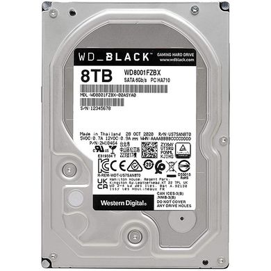 Жесткий диск WD Black Performance 8 TB (WD8001FZBX) фото