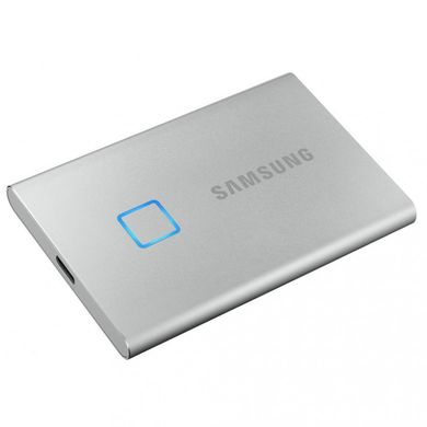 SSD накопитель Samsung T7 Touch 500 GB Silver (MU-PC500S/WW) фото