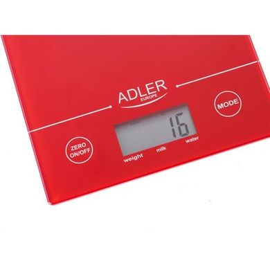 Весы кухонные Adler AD 3138 Red фото
