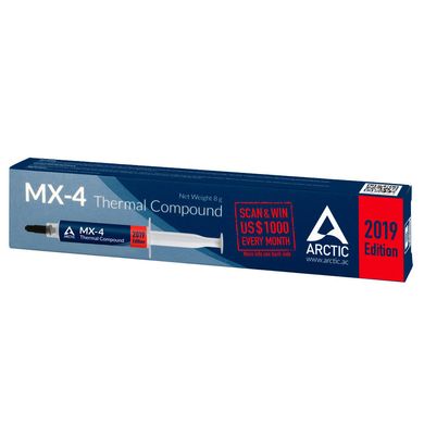 Термопаста Arctic MX-4 2019 Edition 8g (ACTCP00008B) фото
