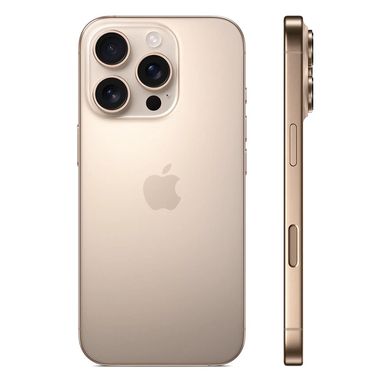 Смартфон Apple iPhone 16 Pro 256GB eSIM Desert Titanium (MYMJ3) фото