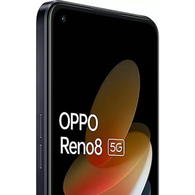 Смартфон OPPO Reno8 5G 8/256GB Shimmer Black фото