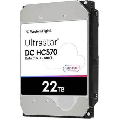 Жорсткий диск WD Ultrastar DC HC570 22 TB (WUH722222ALE6L4/0F48155) фото