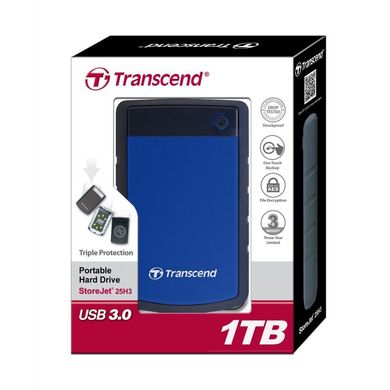 Жорсткий диск Transcend StoreJet 25H3 4 TB (TS4TSJ25H3B) фото